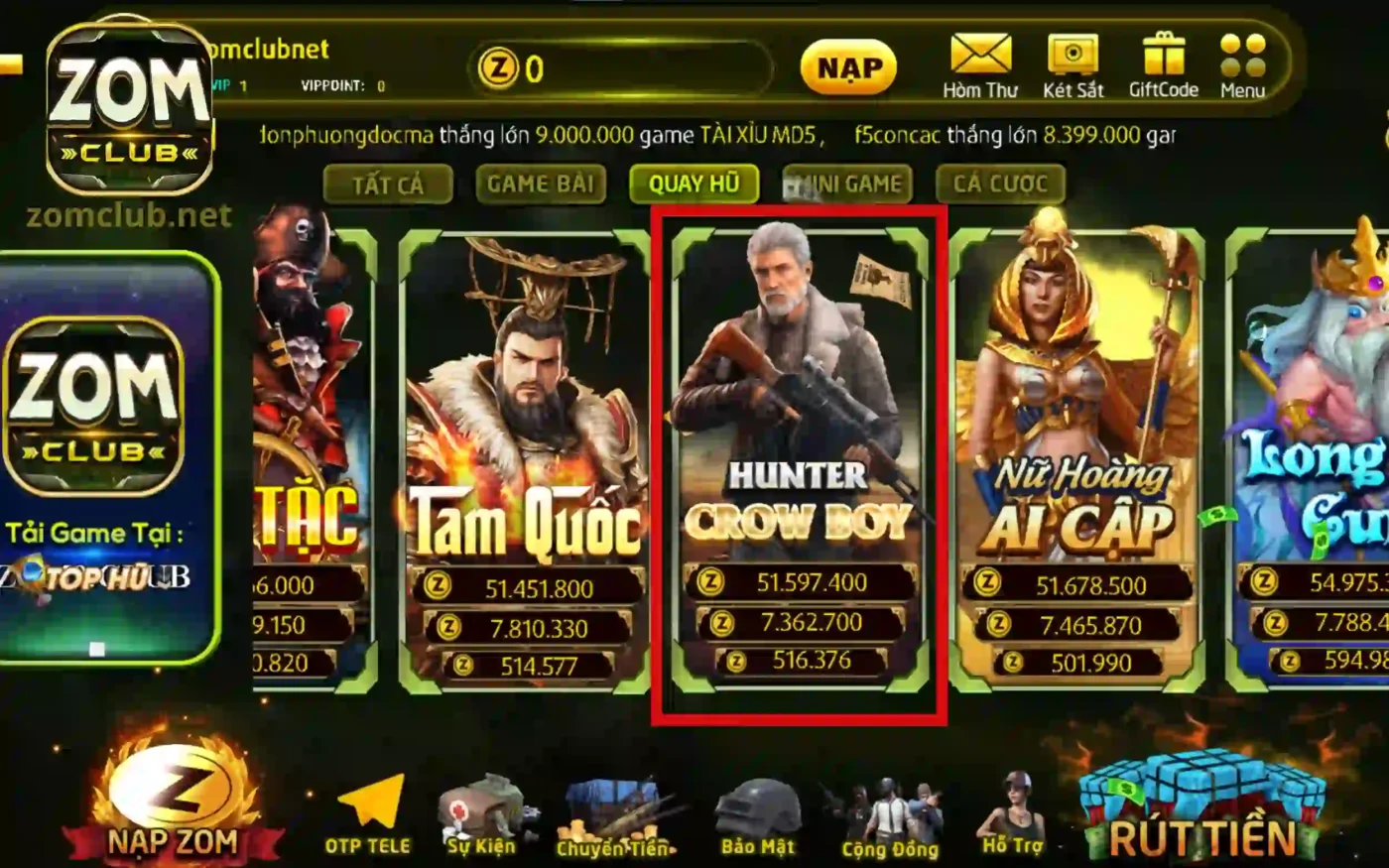 Hóa thân thành các nhân vật cao bồi ngay tại sân chơi Zomclub