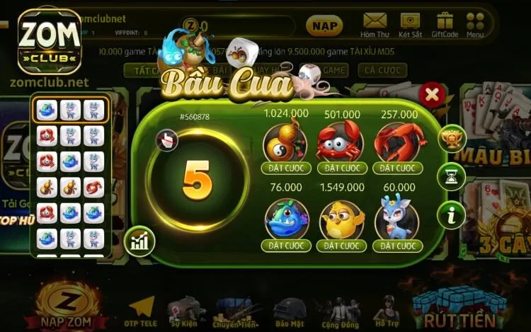 Một số thuật ngữ không thể bỏ qua trong game Bầu Cua