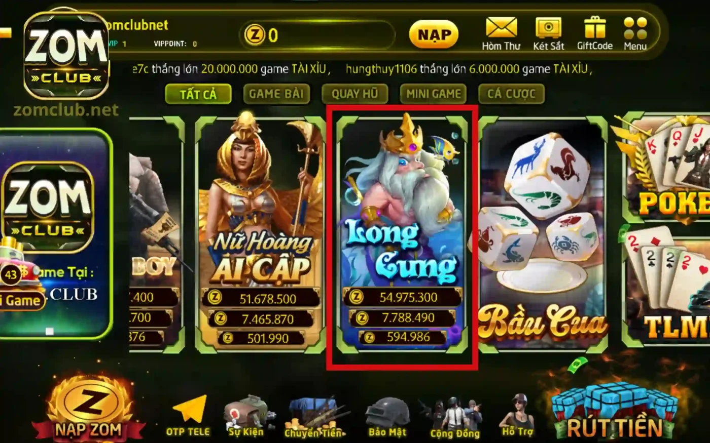 Quay hũ Long Cung lấy cảm hứng từ thế giới đại dương bao la