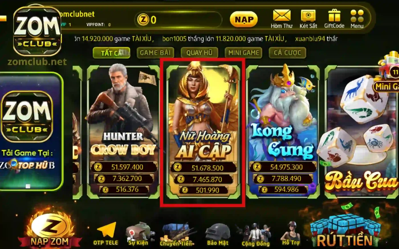 Tổng quan về tựa game quay hũ Nữ hoàng Ai Cập