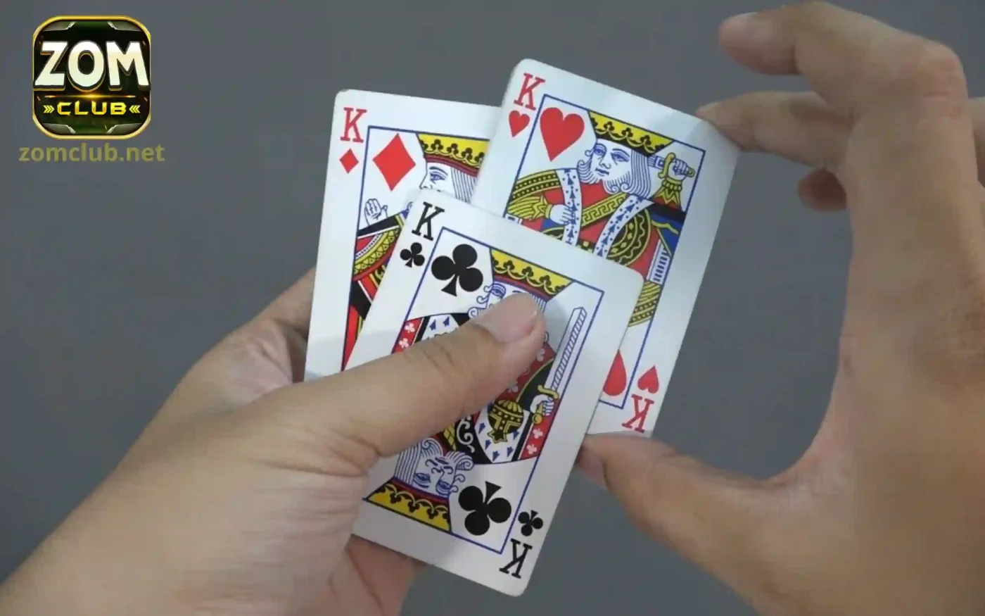 Trình tự ván bài 3 cây khi chơi tại ZomClub